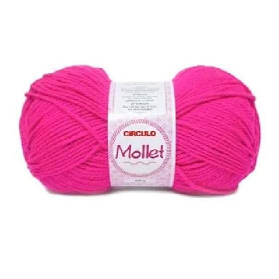 Lã Mollet Liso 100 gramas Circulo