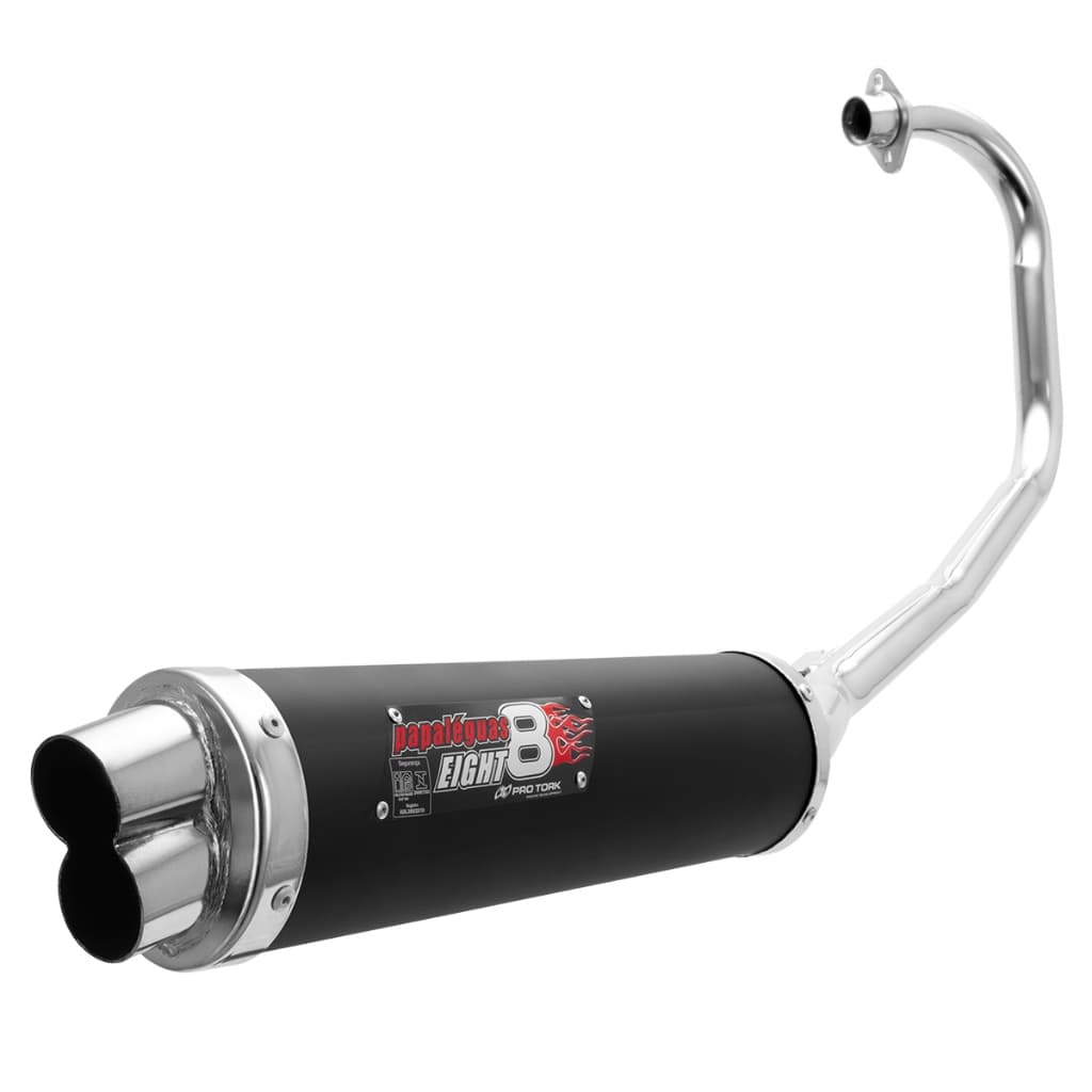 Escapamento Escape Moto Pro Tork Eight Titan 150 KS/ Fan 125 2009 a 2013 / Fan 150 ESI 2010 a 2013
