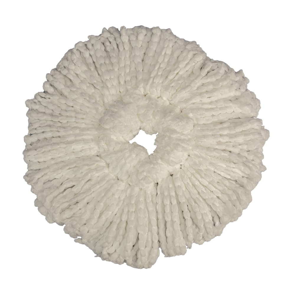 Refil Universal Microfibra Mop Giratório 16cm Lavável Reutilizável Ideal para Limpeza Doméstica e Profissional