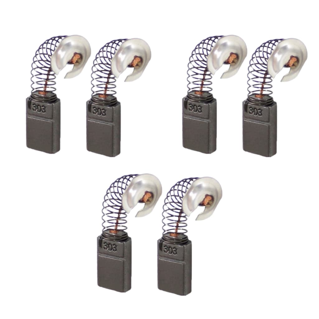 Escovas De Carvao Eletrografite Para Serra Marmore CB303 4100nh 4100ns Mt410 Mcc400 - 03 Pares