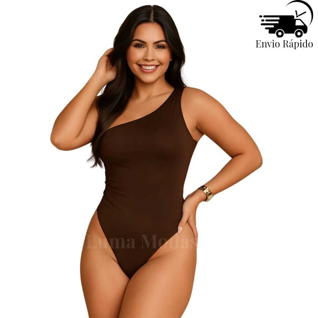 Body Feminino Mula Manca Suplex Bory Moda Blogueira uma alça Forro Frente e Costa Bodys Bore