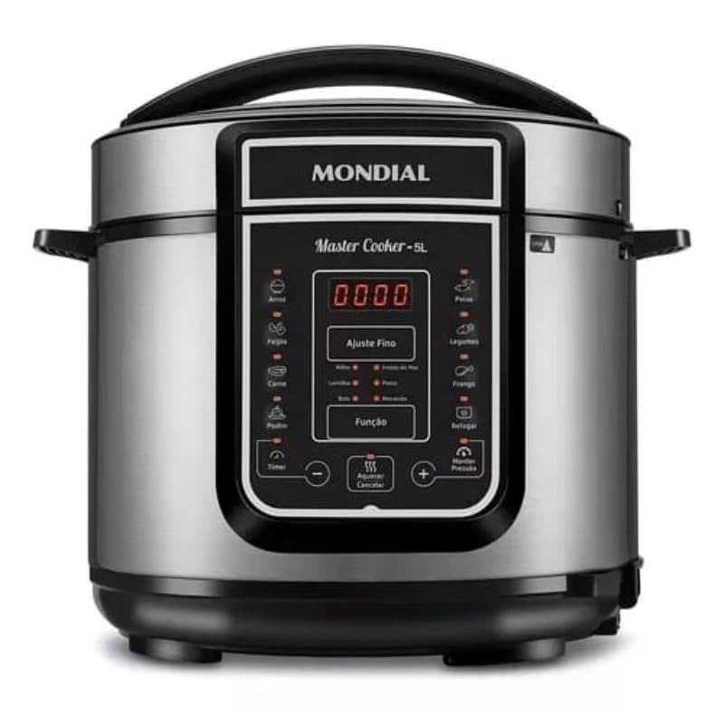 Panela Elétrica Mondial Pe-38 Inox 900w 110v Digital