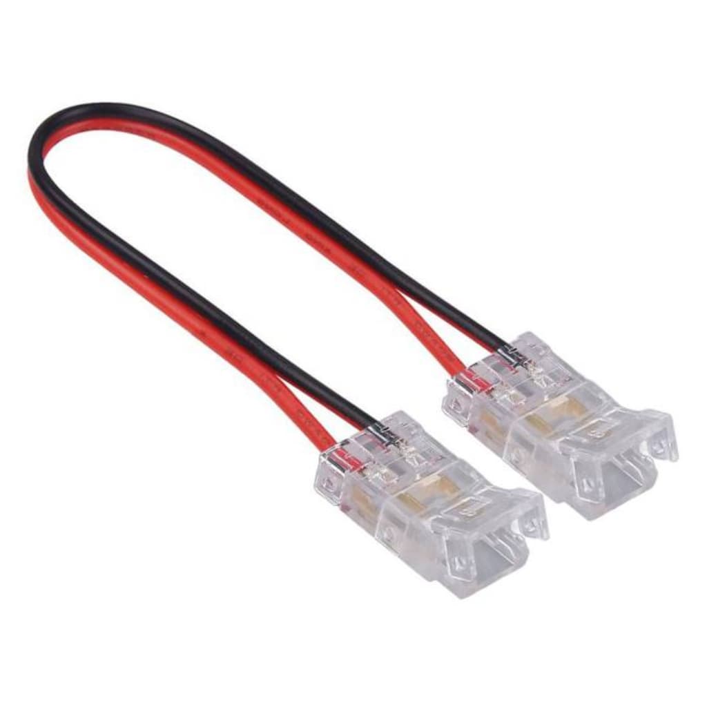 Emenda Acrílica Com Extensor Flexível Para Fita 240 LED/m Cor Única 2 Vias Modelos 3528 ou 2835