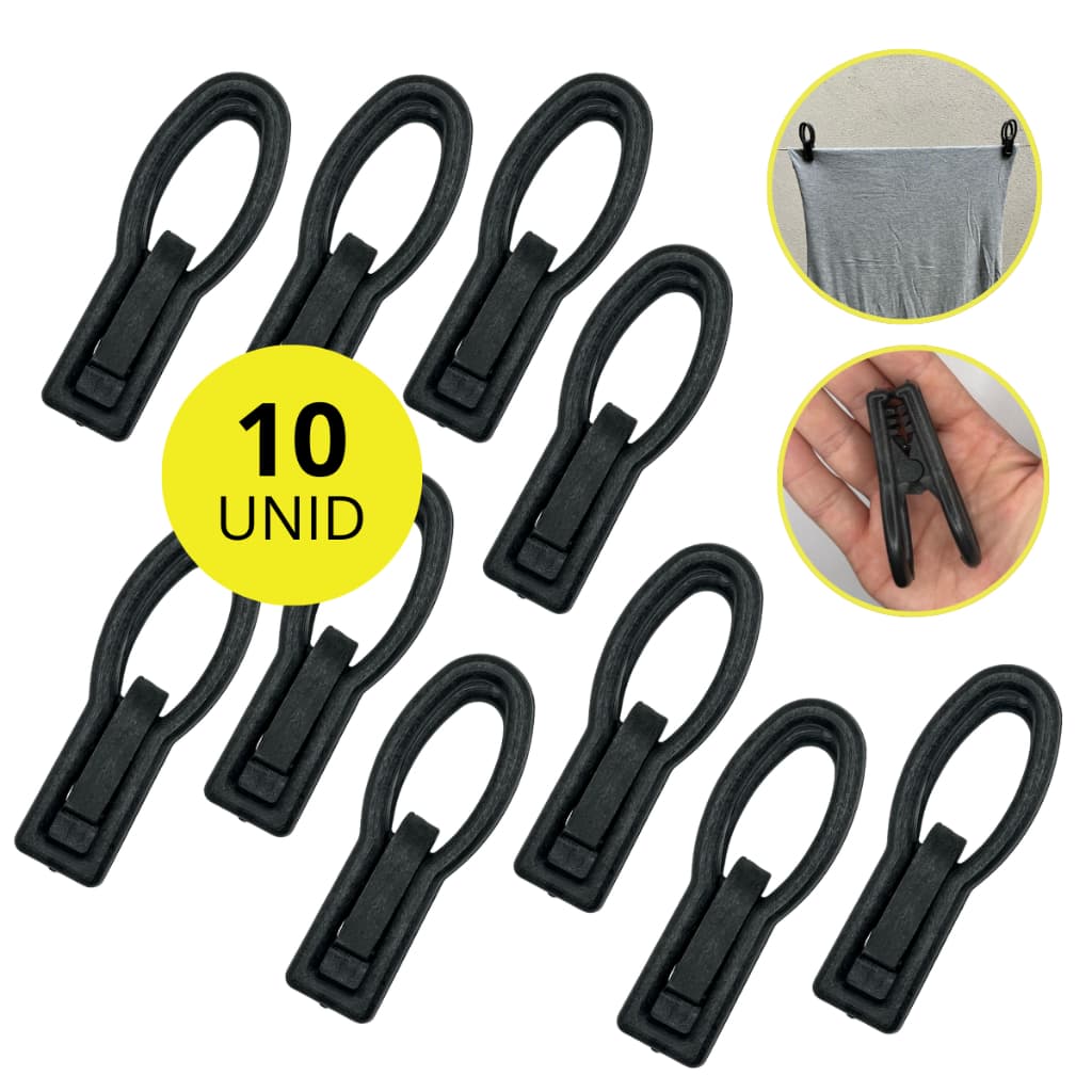 Pregador Prendedor de Roupa Kit 10 Unidades Resistente Ao Tempo