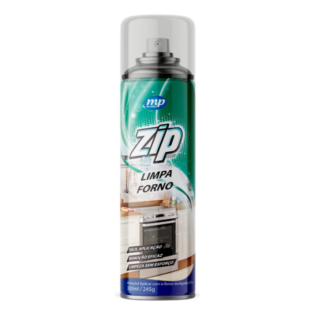 Limpa Forno Spray Zip Clean Remove Gordura My Place 300ml