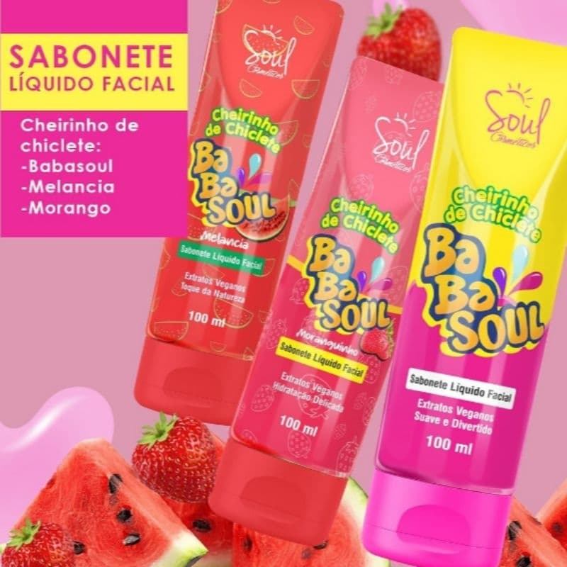 SABONETE LÍQUIDO FACIAL BABASOUL