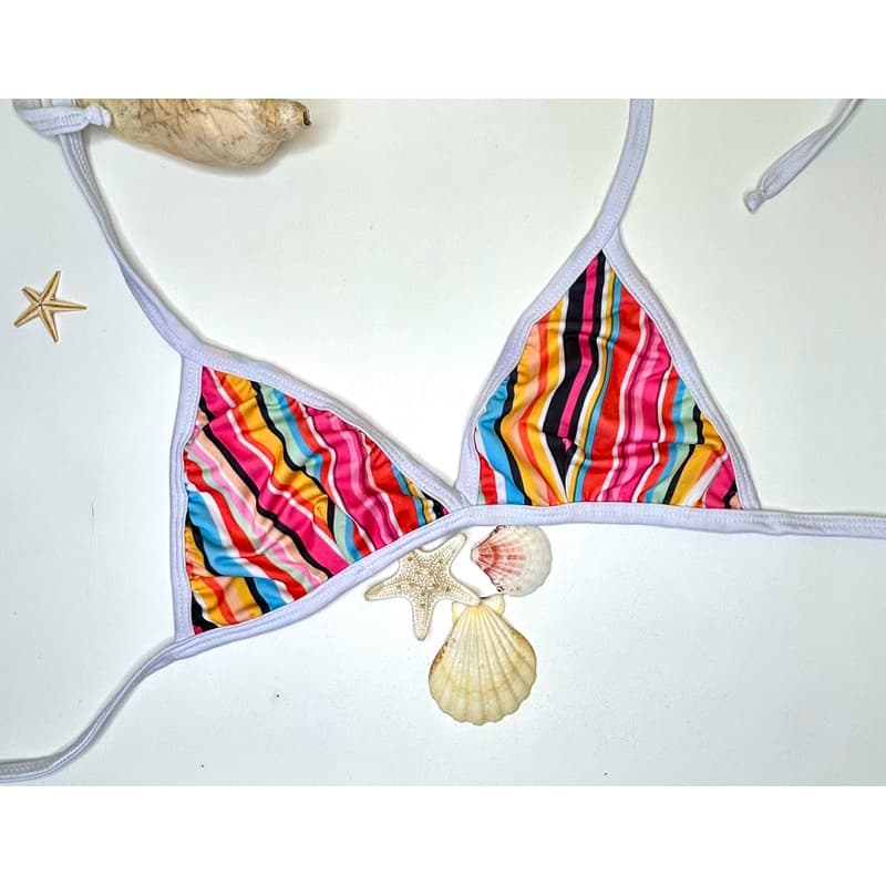 busto sutiã biquini avulso GG colorido Moda Praia Feminina