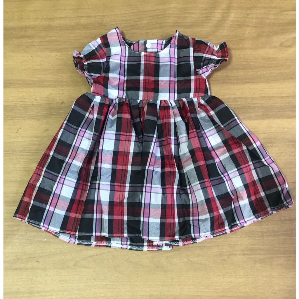 Vestido XADREZ QUADRICULADO SÃO JOÃO Vestido Junino Bebê Menina Roupa Infantil São João Mês Versário temático Junino