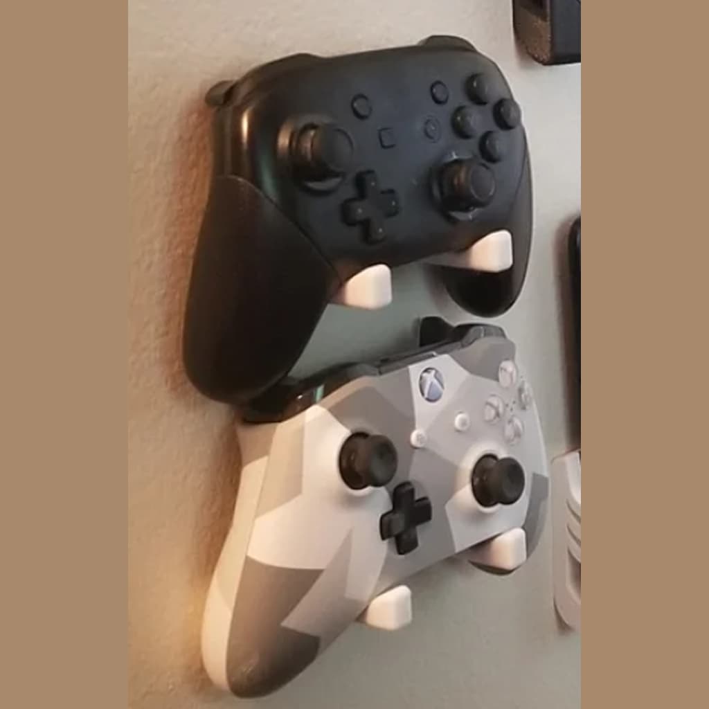 Suporte Universal PS5 XBOX ONE Nintendo Switch Controle Gamepad Joystick de parede
