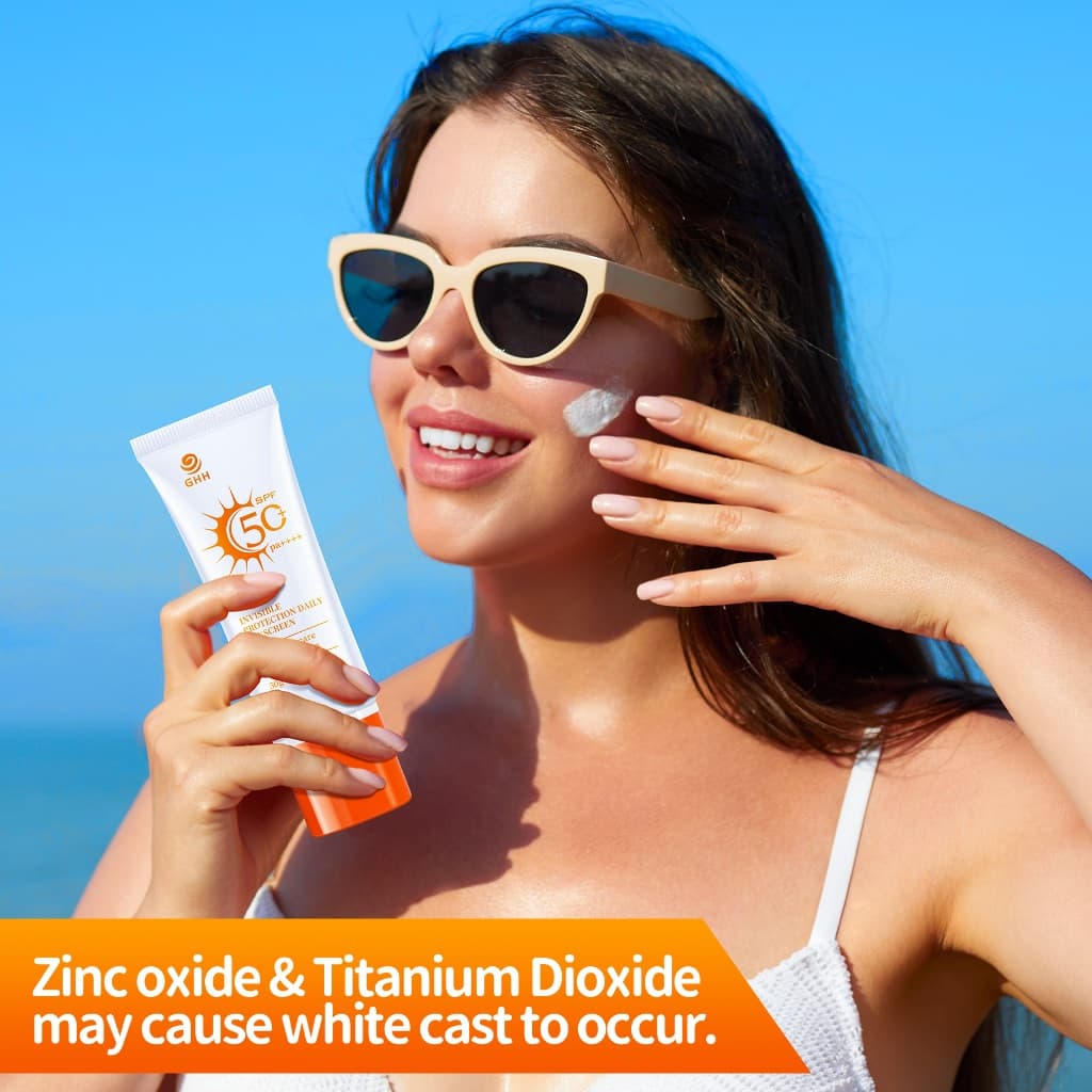 Produtos à prova d'água e protectores solares，SPF50+,PA++++ ,50ML