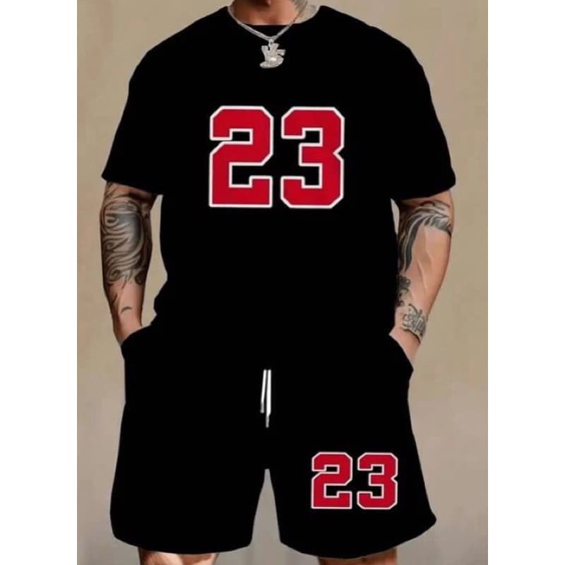 Conjunto de Camisetas e bermuda Tactel 23