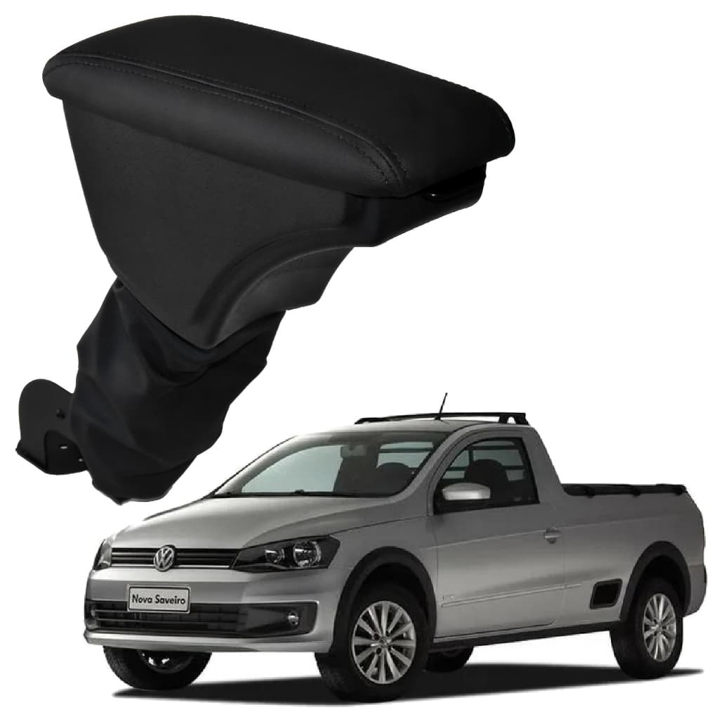 Apoio Encosto Braço Vw Saveiro G5 Ao G8 Com Console Central