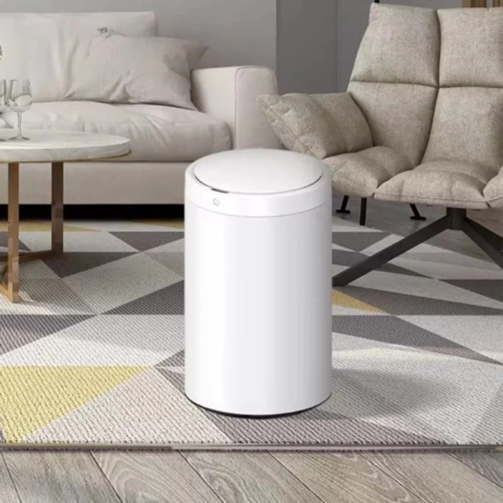 Lixeira Inteligente Automática com Sensor Proximidade Á Pilha - 12 Litros