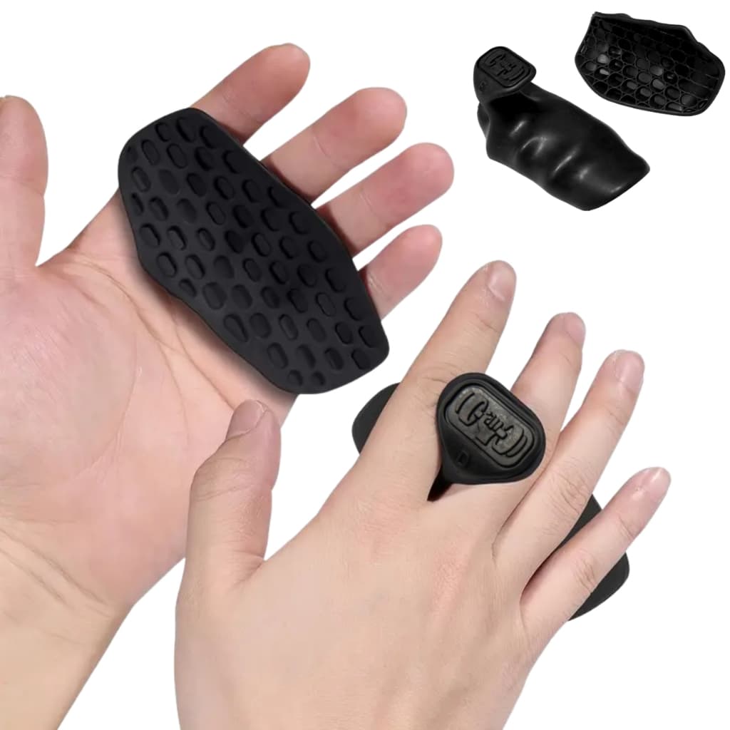 Grip Anatômico Musculação Academia Crossfit Luva Protetora Treino Confortável