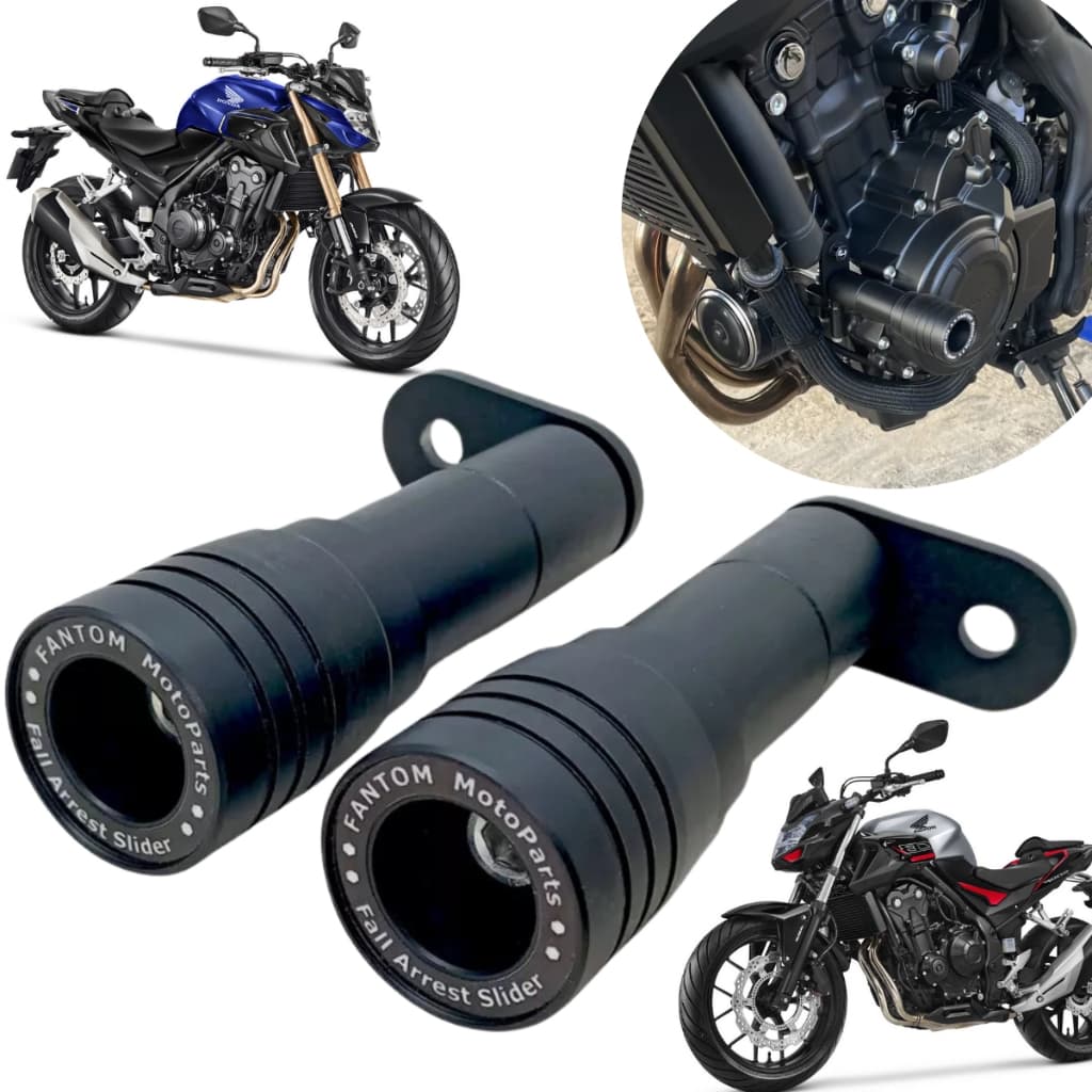 Slider Cb500 F Protetor Motor E Carenagem Cb 500f Proteçao Honda 2016 Em Diante