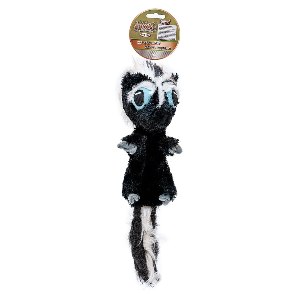 Brinquedo Gamba Pawise p/ Cães – Pelúcia Sem Enchimento c/ Apito, Seguro e Estimulante