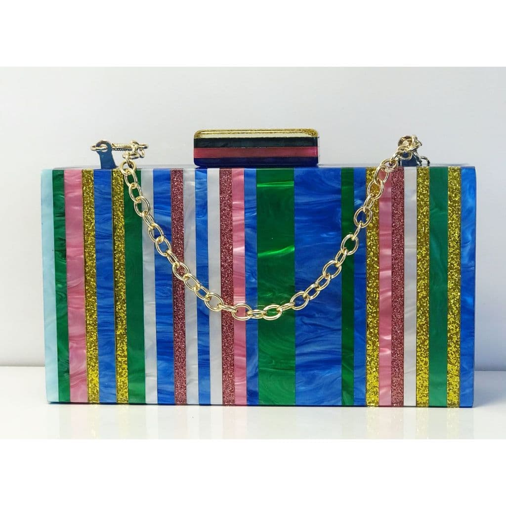 Bolsa Clutch Madrepérola Colorida Bolsa De Mão Para Casamentos e eventos/ Bolsa feminina_cyc-53 modern.
