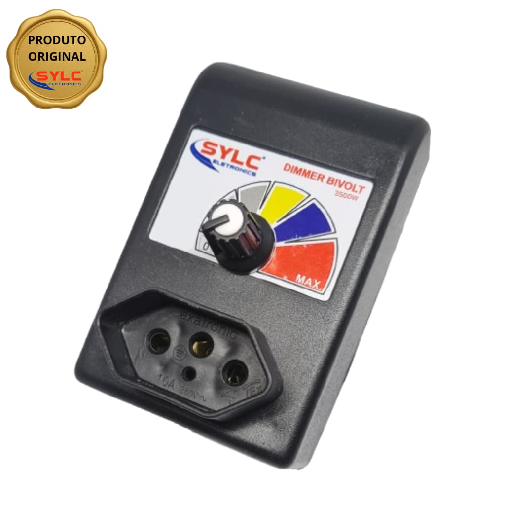 Dimmer Controlador Eletrônico Bivolt 3500w
