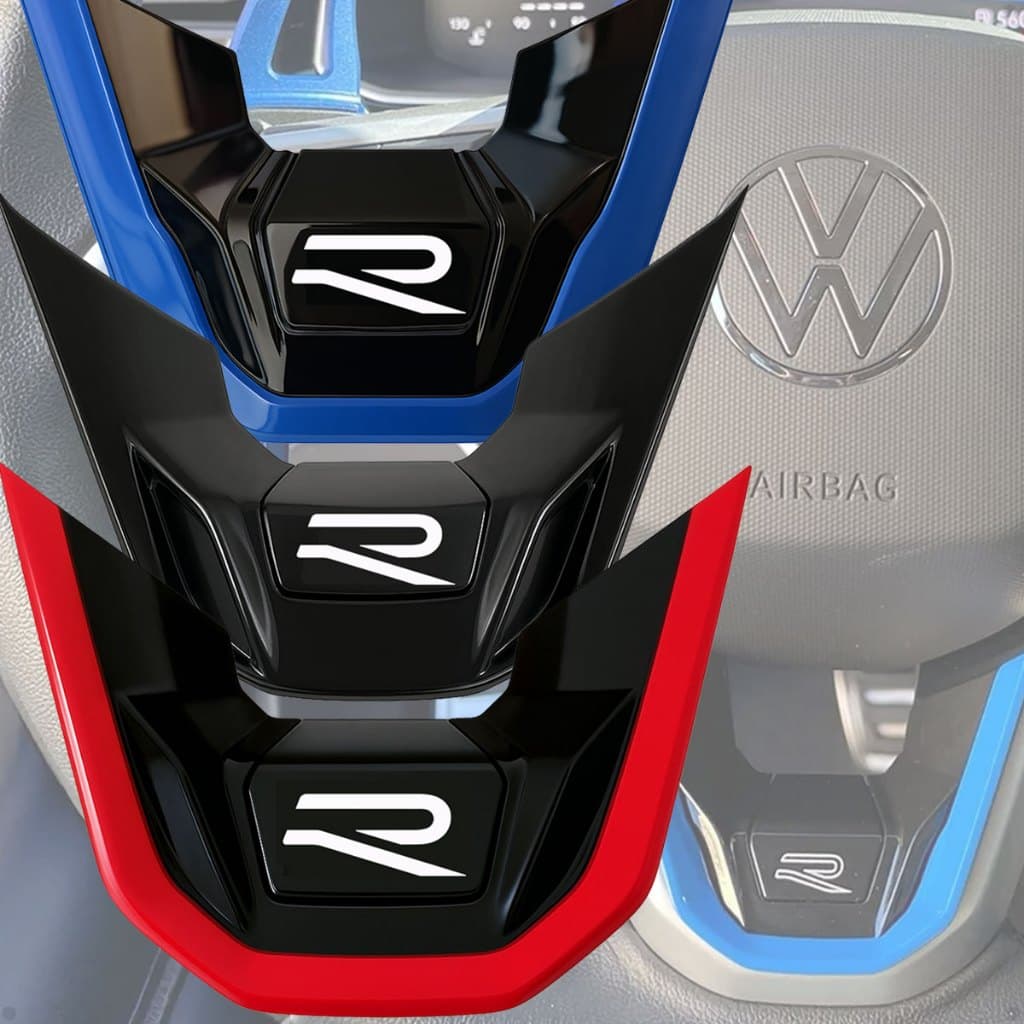 Emblema Volante Vw T-cross Nivus Polo Virtus R-line Tiguan Jetta TAOS New Rline Volkswagen