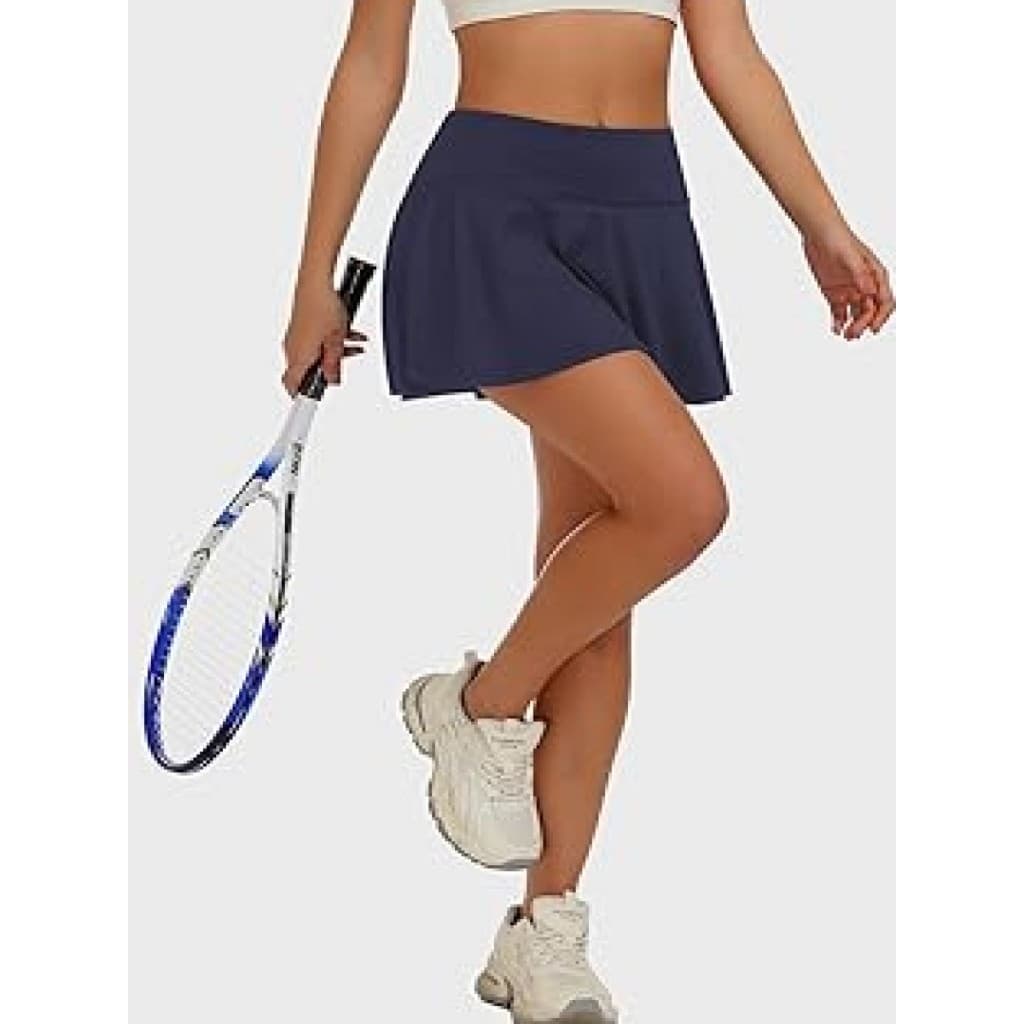 Short Saia Fitness Feminino Academia Azul Marinho do P ao GG