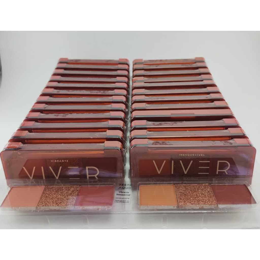 Trio De Sombras Viver Vibrante Rubyrose