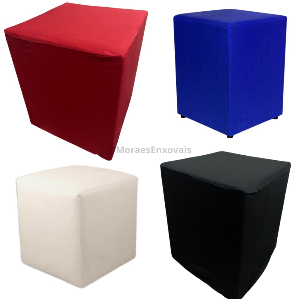 Capa Para PUFF Quadadro 43x35 Malha Gel Com Elastico