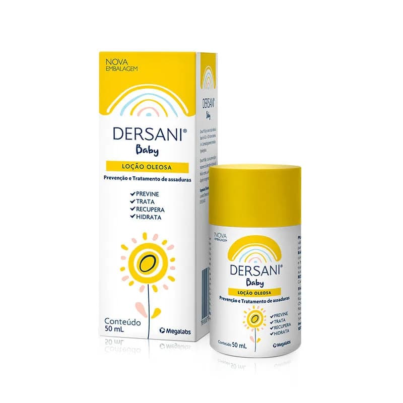 Dersani Baby Loção Oleosa Corporal Infantil 50ml