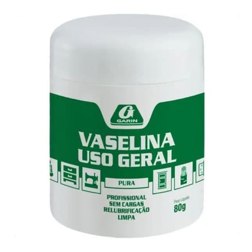 Vaselina sólida Pura 80 gramas/ Lubrificante/ Carro Moto