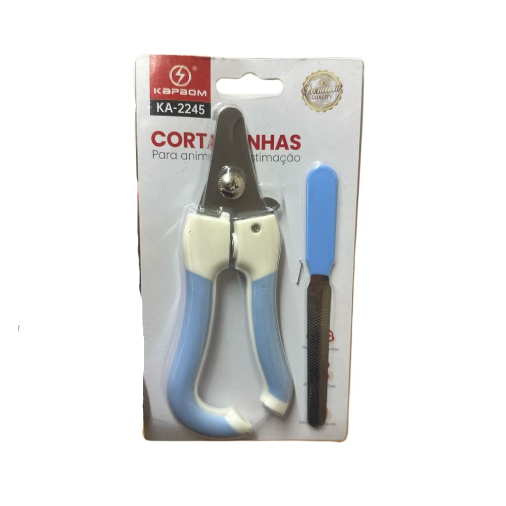 Alicate De Unhas Pequeno Para Cães Gatos com Lixa Premium