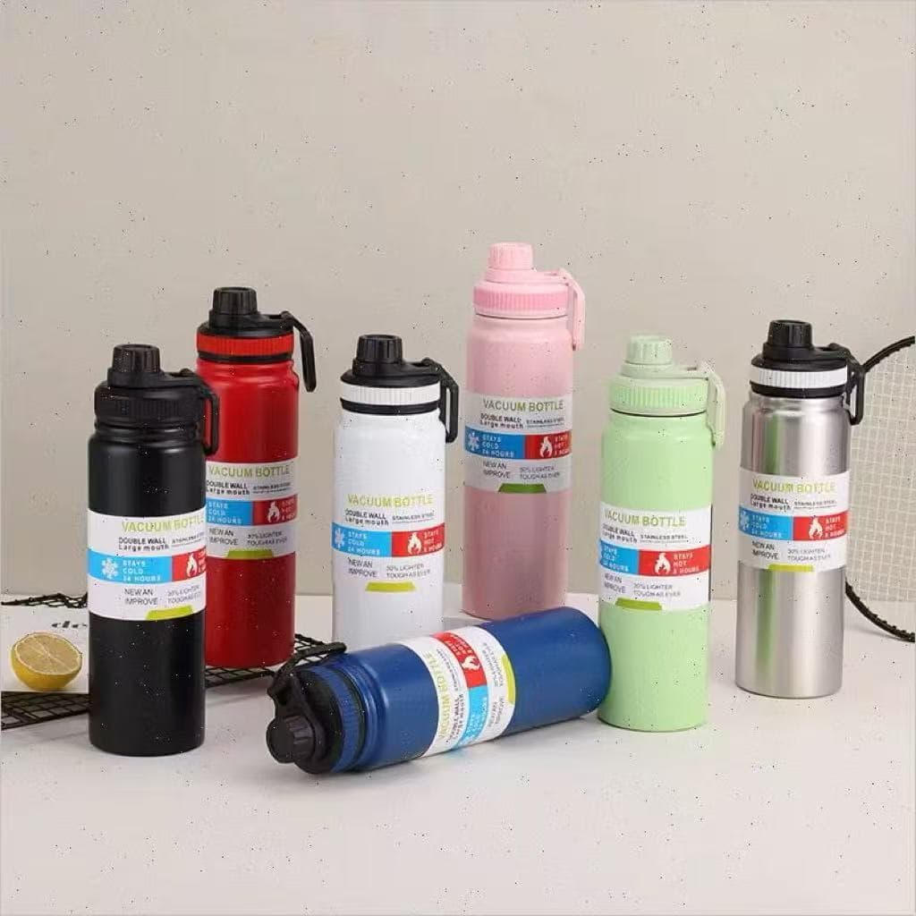 Garrafa Térmica 800ml garrafa espacial Quente & Frio Com Isolamento Térmico De Grande Capacidade