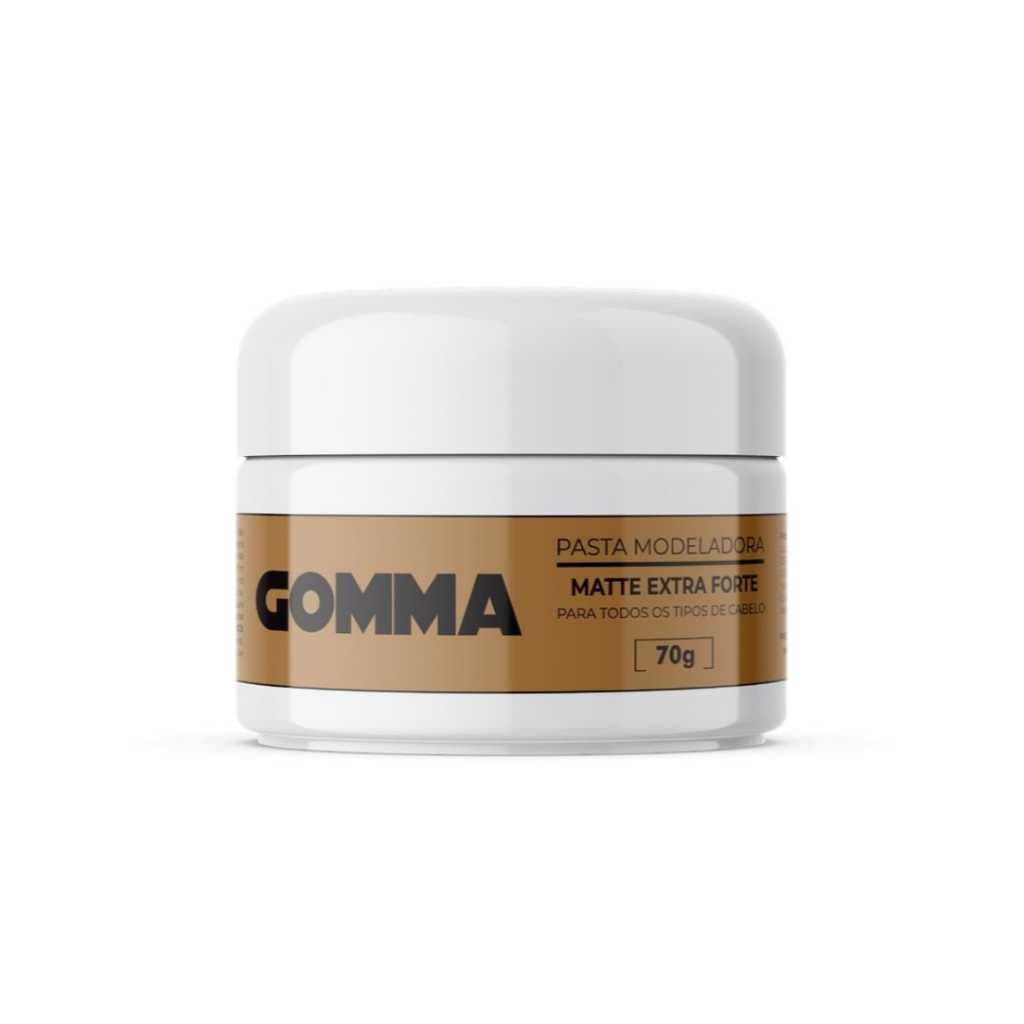 Pasta Modeladora Gomma Matte Extra Forte Creme Gel Capilar