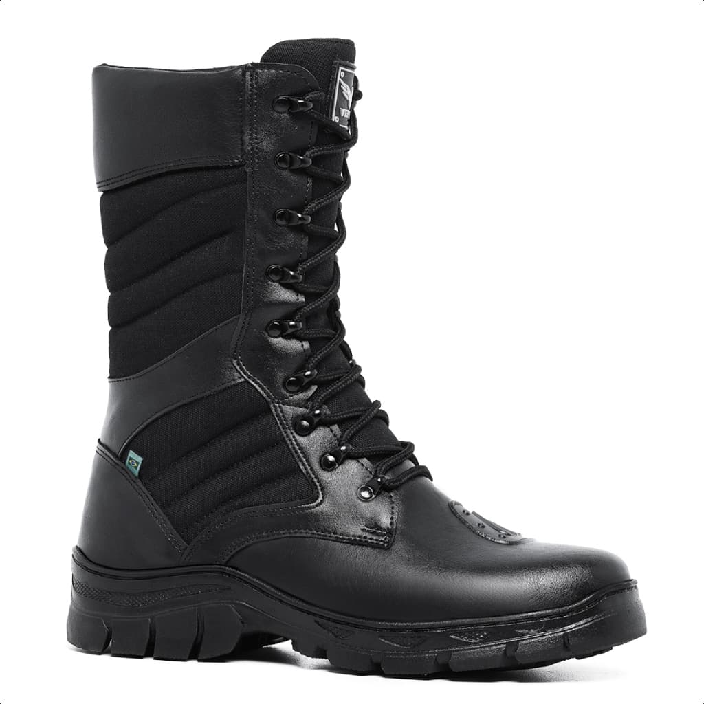 Bota Coturno Militar Adventure Resistência Conforto E Durabilidade
