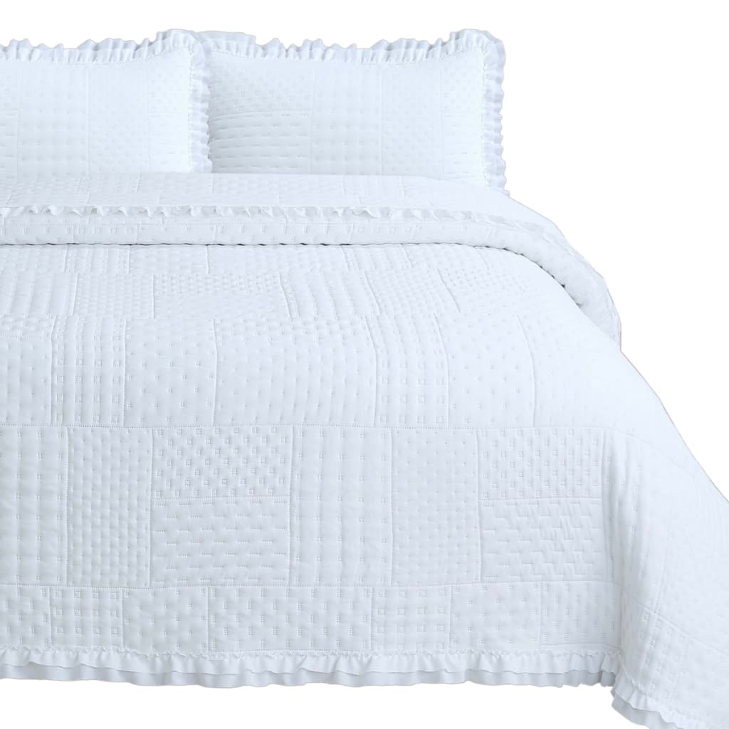 Cobre Leito King Size Algodão Ellie Bordado 300 Fios Super Luxuoso
