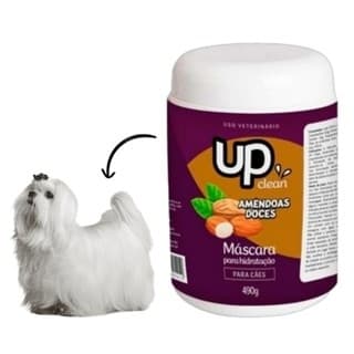 Máscara Hidratação Cachorro Pet Up Clean Amendoas Doce 490g