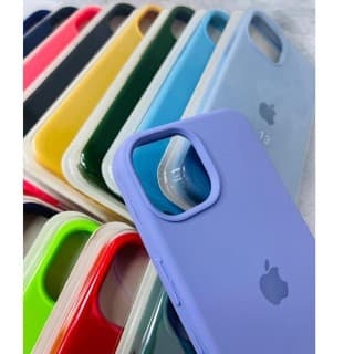 CAPA CAPINHA CASE PARA IPHONE 13 NORMAL A SILICONE INTERIOR AVELUDADA COM CÂMERA ABERTA
