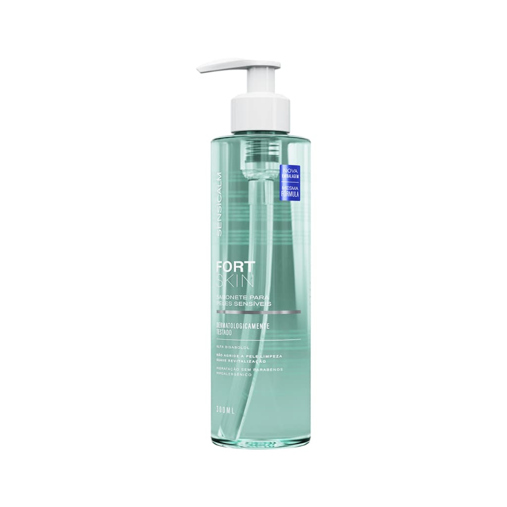 Sabonete Dermo Facial Sensicalm FortSkin 300ml FORTLIFE