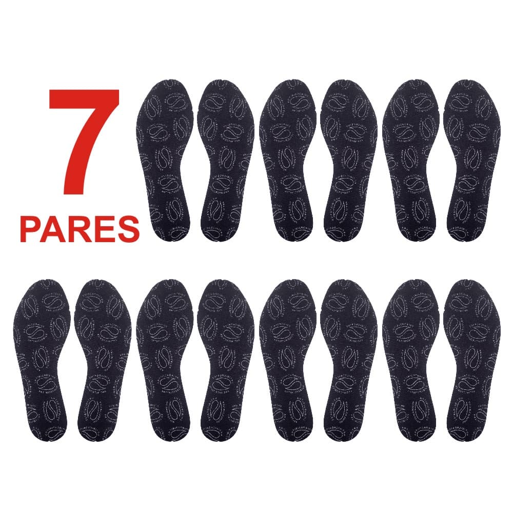 Palmilha Antimicrobiana Tam.: 33 Ao 45 = Kit 7 Pares