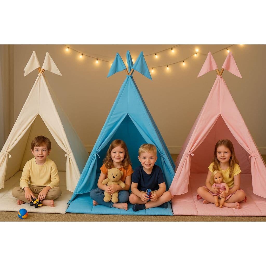 Barraca Infantil tendas para crianças em ambientes interior, casa de princesa rosa para meninas
