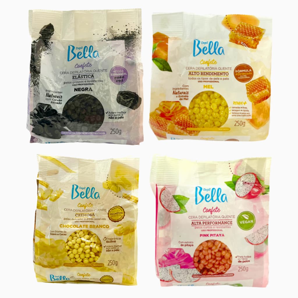 DEPIL BELLA CERA CONFETE 250GR.