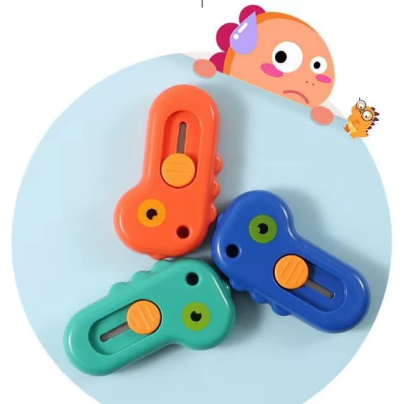 Mini Estiletes em Formato  de Dinossauro fofo
