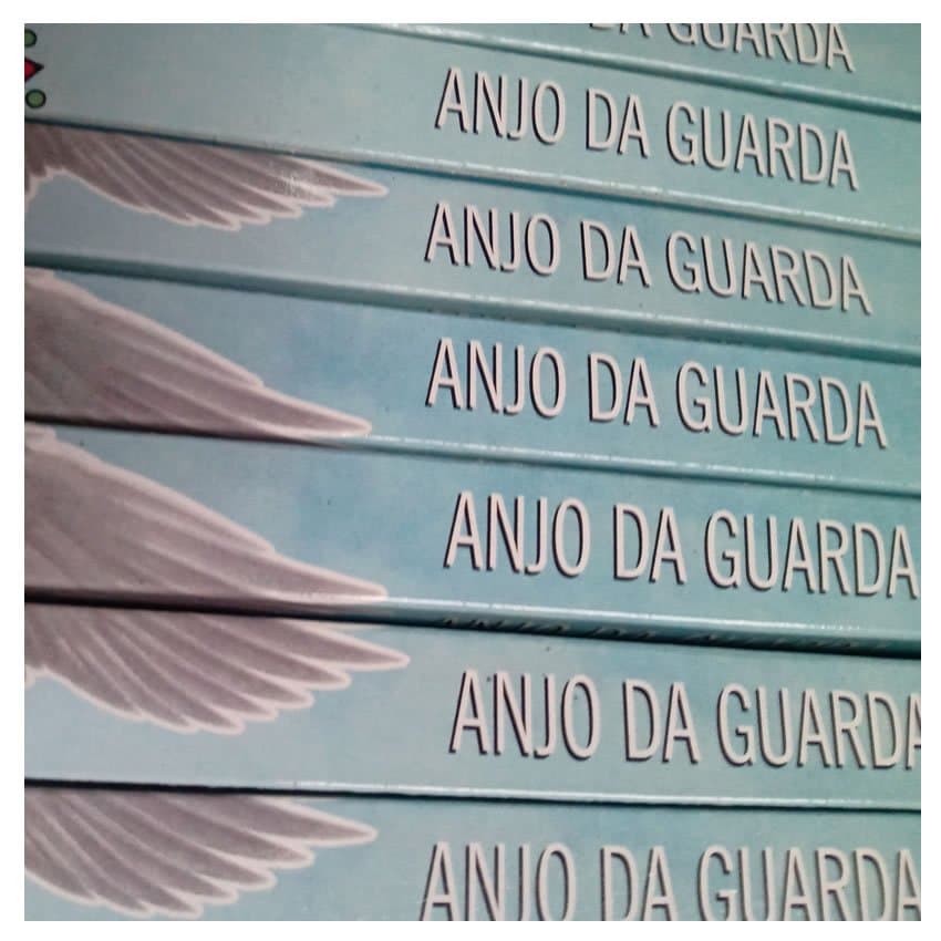 Kit Incenso Indiano  TAJ Anjo da guarda 6 unidades 42 varetas