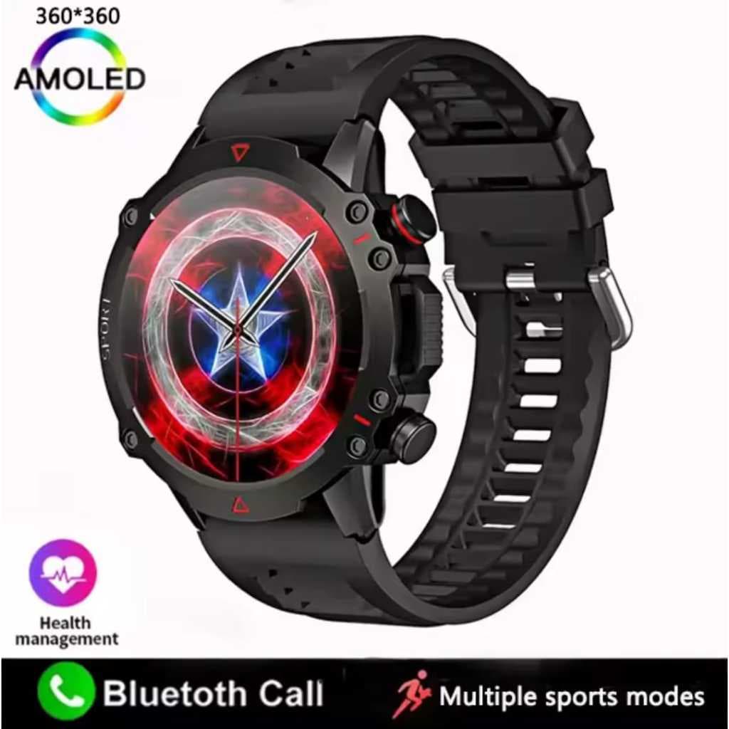 Relogio Inteligente Sport TF10 PRO Full Amoled Rastreador atividades físicas chamada Bluetooth Monitoramentio do sono