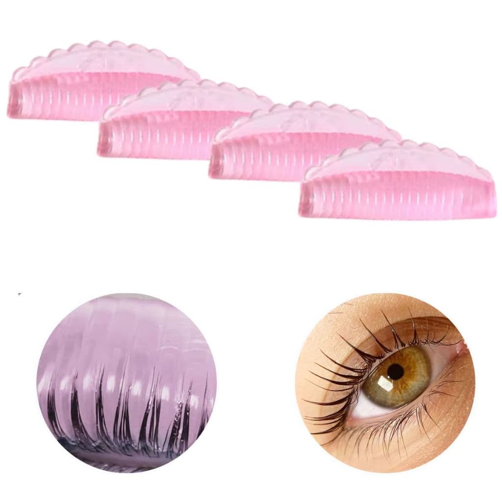 Bob Almofada Pads Silicone Para Lash Lifting Cílios 4 Pares