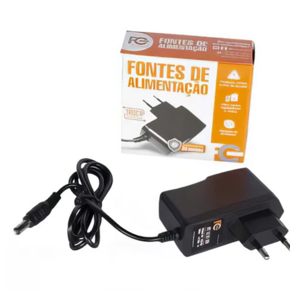 Fonte adaptadora 5v 1a FC Roteadores Modem Fitas e Luminarias LED