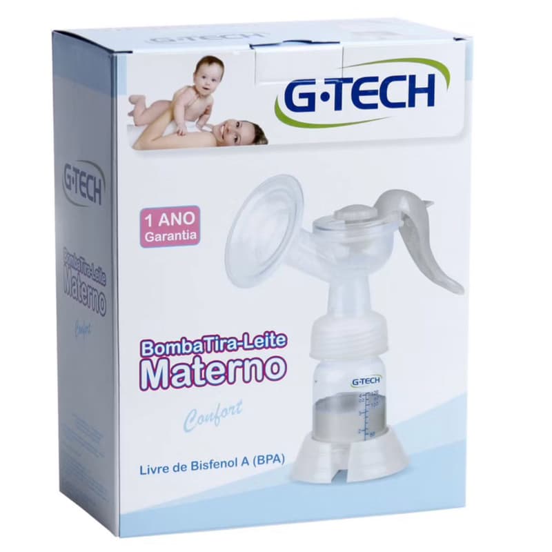 Bomba de Tirar Leite Manual G-Tech Comfort - Praticidade e Conforto no Seu Dia a Dia