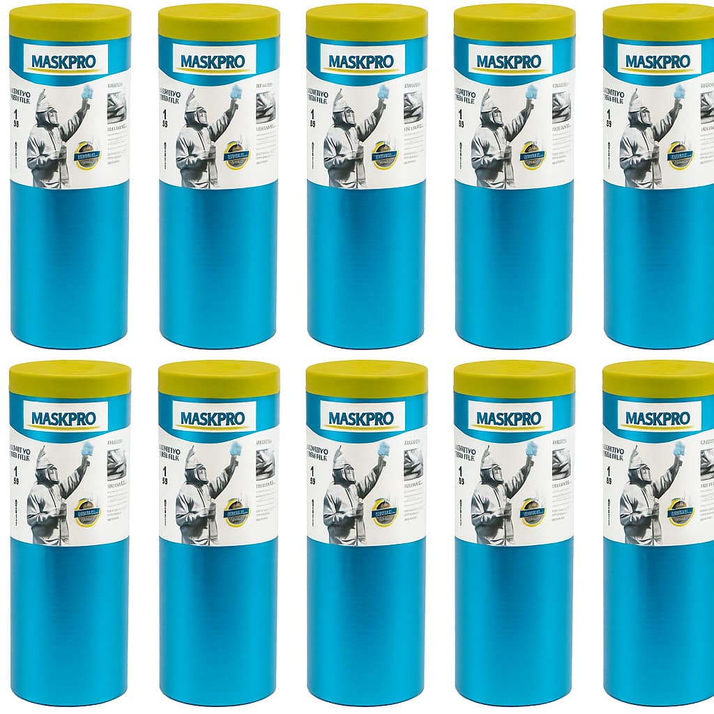 Kit 10 Filme Eletrostático de Mascaramento 1,2m X 20m