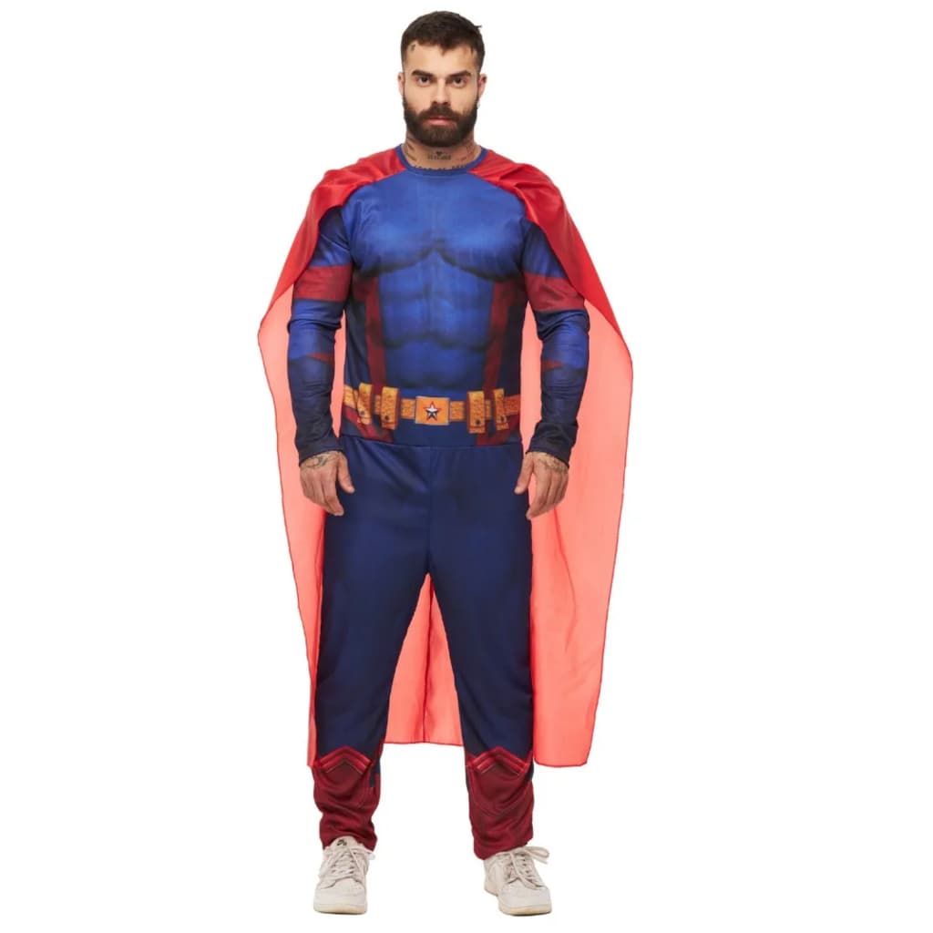 Fantasia Masculina Capitão Super Adulto Fantasias Super