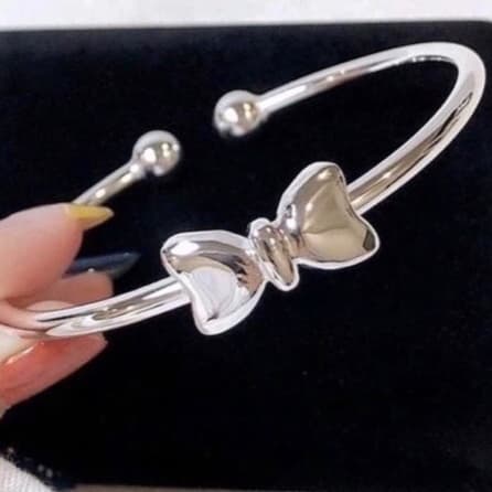 pulseira  laço liso feminino