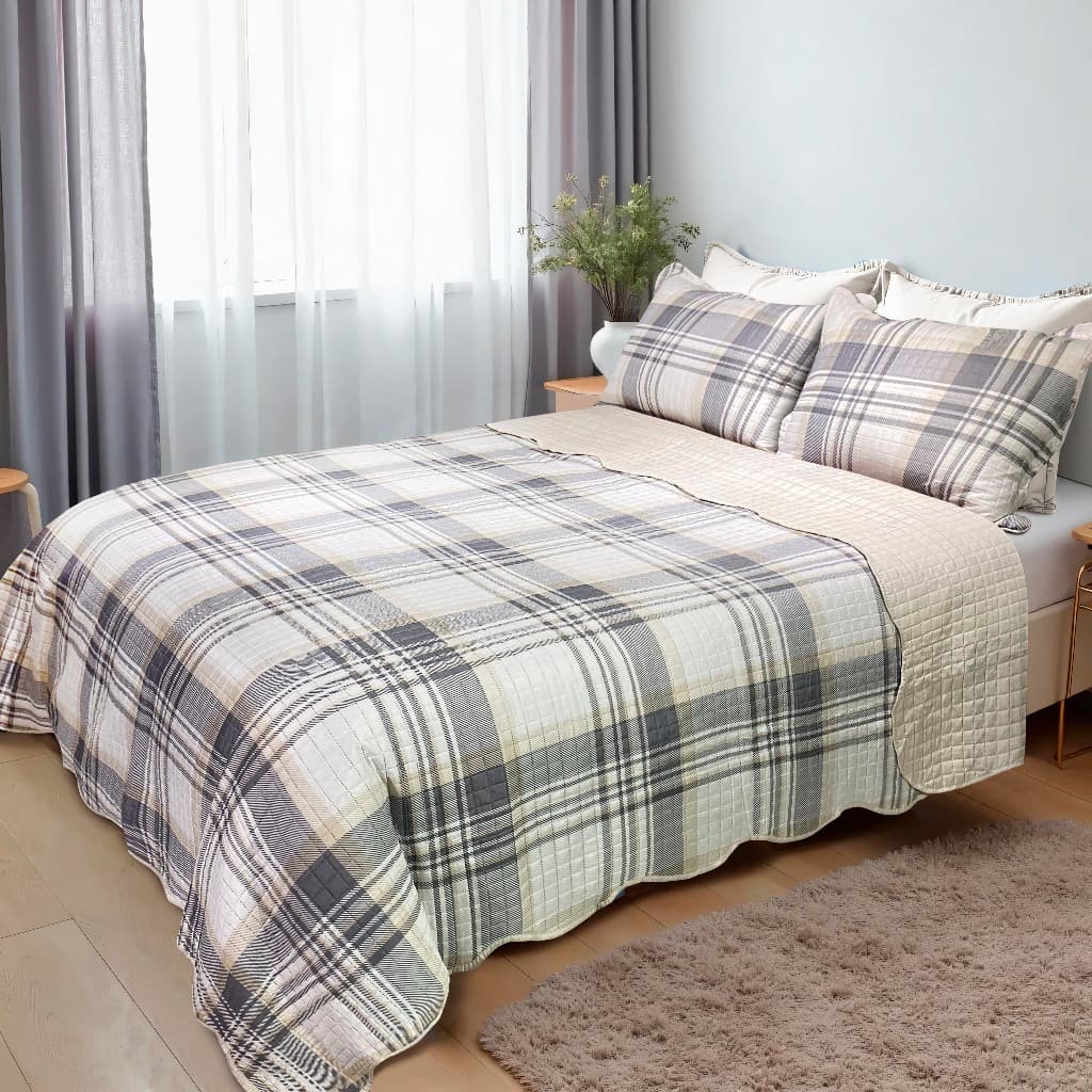 Kit Cobre Leito Colcha Para Cama Dupla Face -  PROMOÇÃO