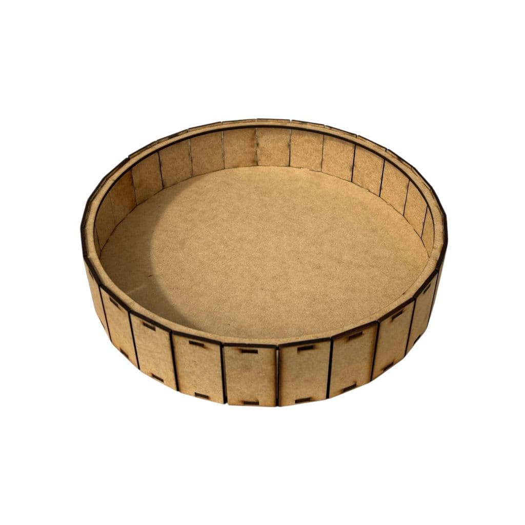 Cesta De MDF Redonda TAM G. 30,5cm